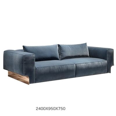 New Design Italian High End Living Room Sofa Set Furniture Premium Sectional L Shape Leather Luxury Sofa Set for Villa
