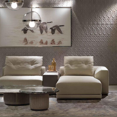 High Quality Large Leather Home Luxury Italian Modern Design Furniture Sofa Set L Shape Luxury Sectional Couch Living Room Sofa