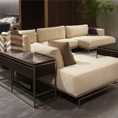 Italian Design 7 Seater Minimalist Sofa Set Customized Couch  Area Home Furniture Luxury Modern Sofa Set Furniture Living Room