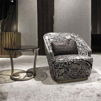 Italy Modern Living Room Sofas Design Contemporary Single Seat Leather Sofa Chair High Quality Soft Leisure Accent Sofa Chairs