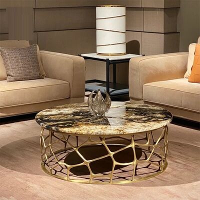 MOYI Modern Natural Marble Stone Transparent Agate Gemstones for Hotel Kitchen Bathroom Dining Vanity Top for Modern Design