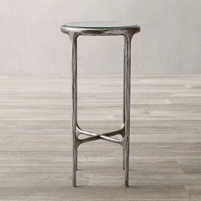 Hot Selling Modern Style Living Room Tables Indoor Furniture Marble Top Metal Round Coffee Table