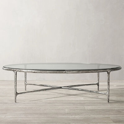 Hot Selling Modern Style Living Room Tables Indoor Furniture Marble Top Metal Round Coffee Table