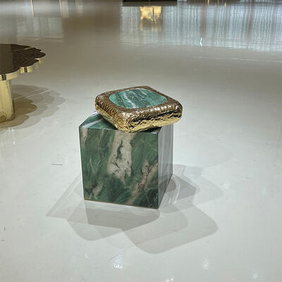 MOYI Minimalist and Creative Italian Luxury Sintered Stone Coffee Table Villa Marble Side Table