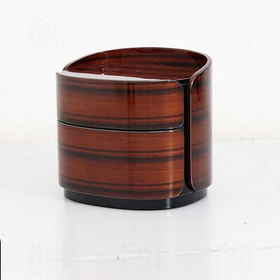 Nightstand With 2 Drawers Bedroom Furniture Accent Wooden Bedside Table