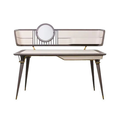 High-quality Nordic-style Hotel and Villa Bedroom Furniture Minimalist Modern Solid Wood Dressing Table With Mirror Custom-made