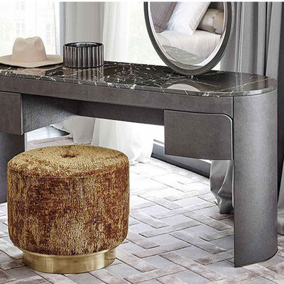MOYI Custom Wholesale Modern Nordic Bedroom Space Saving Mirror Makeup Dressing Table