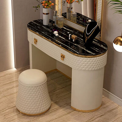 MOYI Luxury Makeup Dresser With Mirror Dressing Table Modern for Bedroom