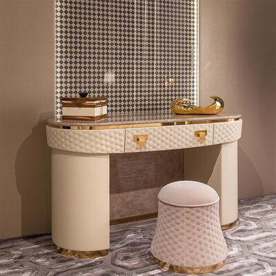 MOYI Luxury Makeup Dresser With Mirror Dressing Table Modern for Bedroom