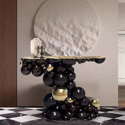 For Hotel Villa Bath Mansion Freestanding Wash Basin Newton Vessel Sink Luxury White Golden Stainless Steel Bathroom Sink