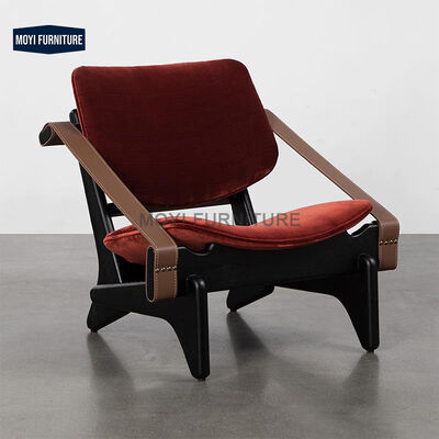 Carpet Recommended MOYI Nordic Modern Accent Chair Wooden Boucle Lounge Chair Living Room Relax Leisure Comfortable Chair