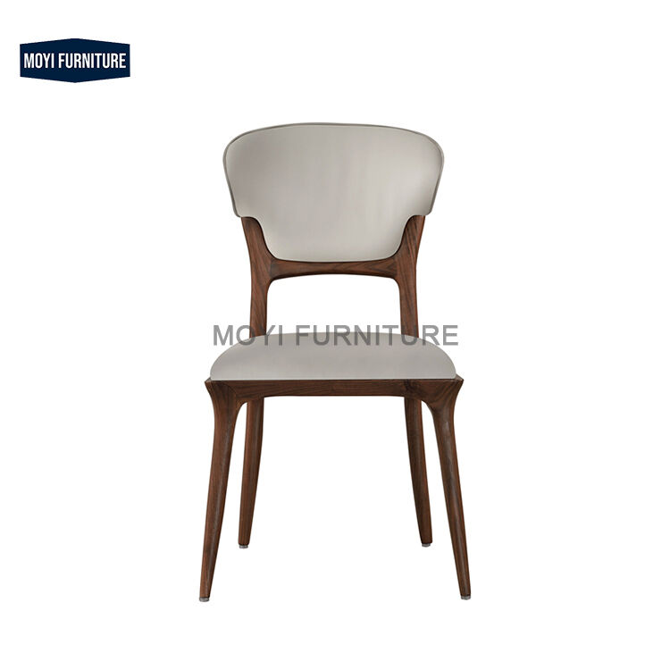 CUSTOM Dining Room Set Showcasing French Latest Design Solid Wood Veneer Color Restaurant Armchairs Seating Chairs
