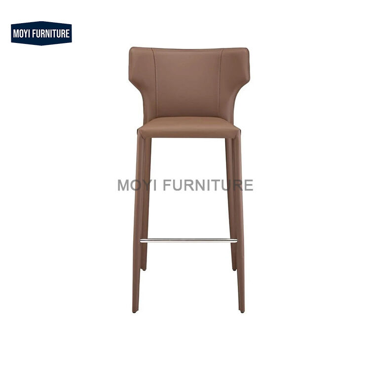 Home Bar Sitting Modern Style Coffee Cafe Shop Armrest Kitchen Dining Restaurant Wood Bar Counter Stool Rope Seat
