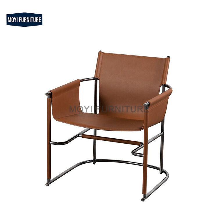 Mail Packing Modern Nordic U Shaped Chair Light Luxury Hotel Lounge Chair Balcony Simple Living Room Art Home Dining Seat