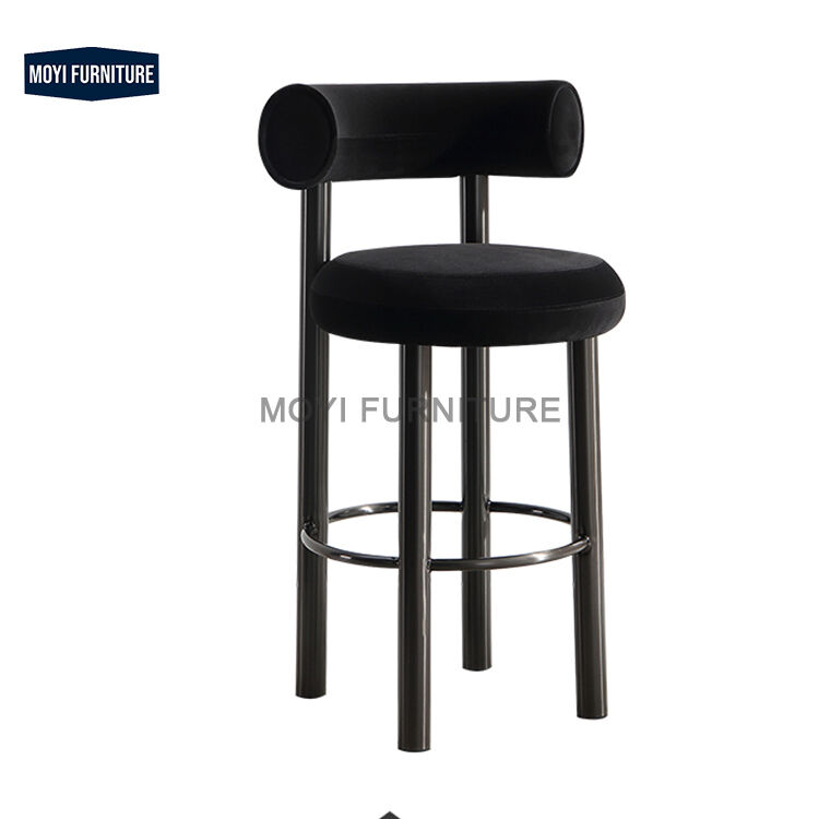 MOYI Nordic Indoor Furniture Luxury Kitchen Island Stool Chairs for Club Modern Restaurant Chairs