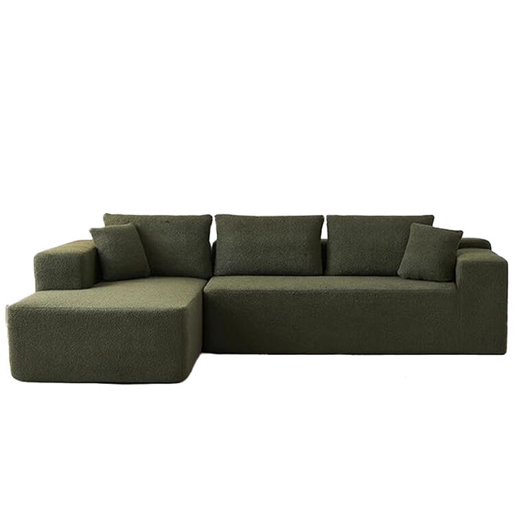 MOYI Vacuum Compression Sofa Living Room Sofa Set Furniture Couch Modern Design Fabric L Shape Sofa