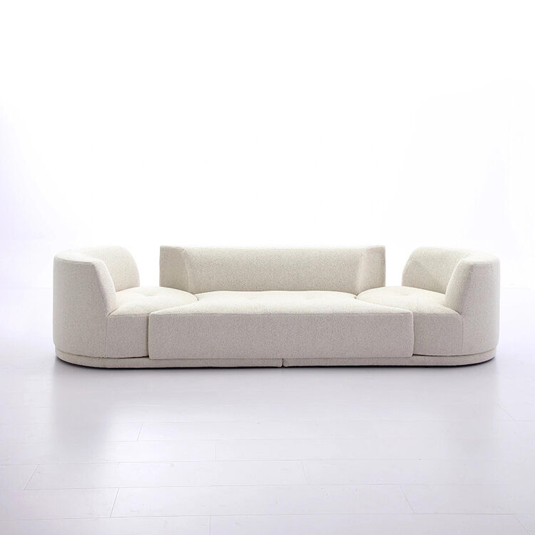 Modern Luxury Velvet Settee for Living Room Swivel Wall Sofa Reliable Fabric Furniture