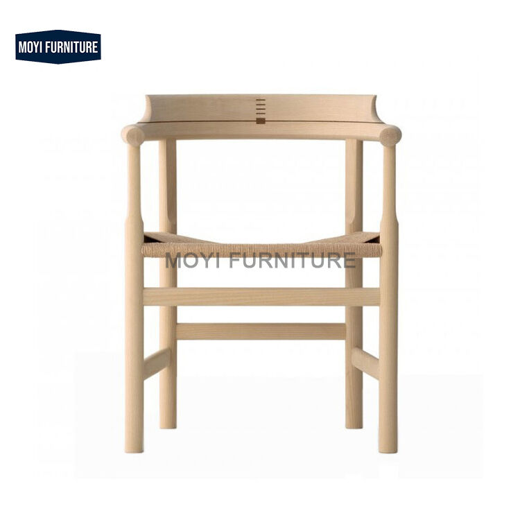 Designer Ash Wood Nordic Dining Chair Classic Master Works Home Book Chair