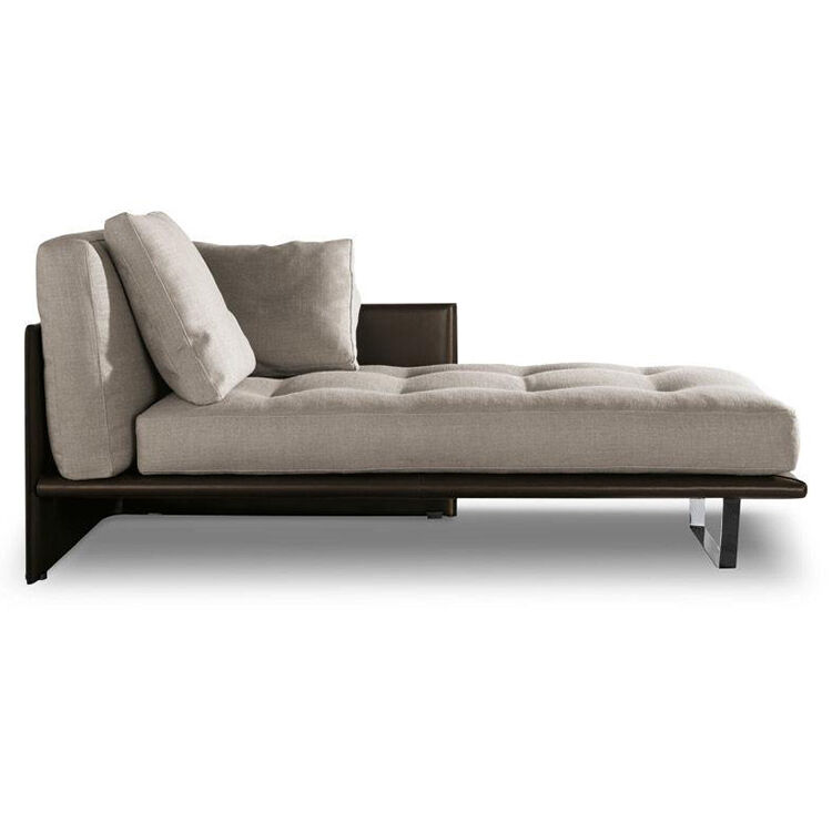 Minimalist Italian Designer Dylan L Shaped Sofe Set Furniture Living Room Salas Modern Luxury Withe Fabric Sofa