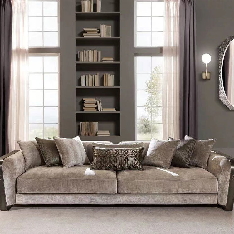 Mordan Luxury Fabric Luxury Sofa Sets for Big Living Room Modern Furniture White Living Room Luxury Sofa