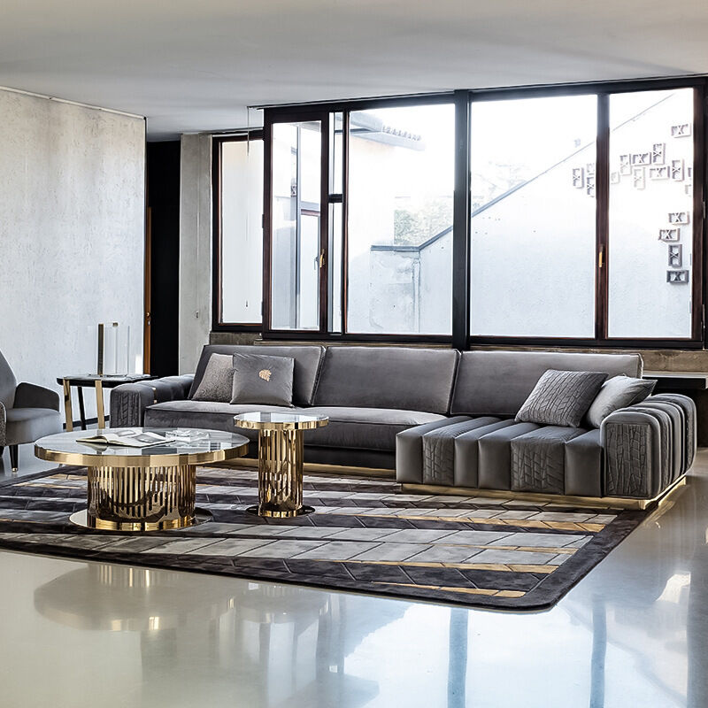 Premium Quality Custom Made Luxury Couch Living Room Sofas for Home Luxury Italian Sectional Sofa Set Furniture Living Room Sofa