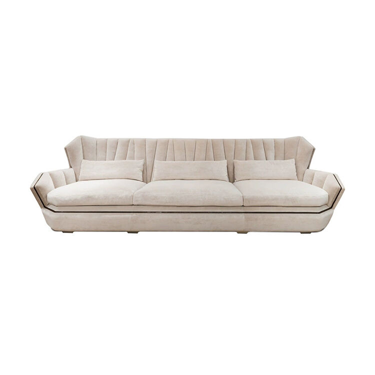 High End Home Set Corner Living Room for Home Couches Leather Modern Luxury Sectional Sofa