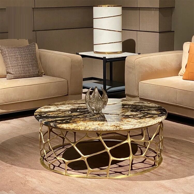 MOYI Modern Natural Marble Stone Transparent Agate Gemstones for Hotel Kitchen Bathroom Dining Vanity Top for Modern Design