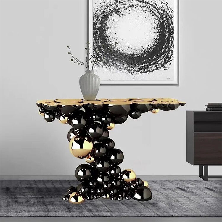 For Hotel Villa Bath Mansion Freestanding Wash Basin Newton Vessel Sink Luxury White Golden Stainless Steel Bathroom Sink