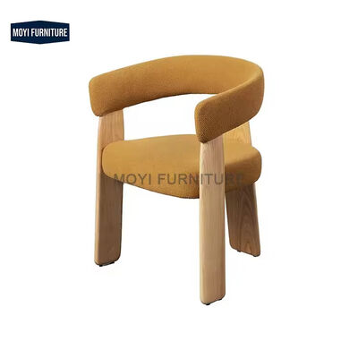 Good price Moyi Ash Solid Wood Low-back Arm Dining Chair online