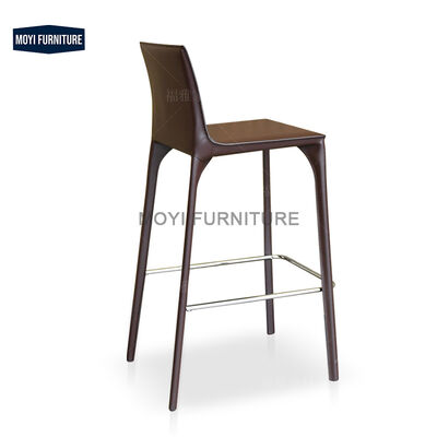 Good price Sitting Commercial Furniture Bar Stools Offering Steel Frame and Leather Cover Optimized for Bar Restaurant Design online