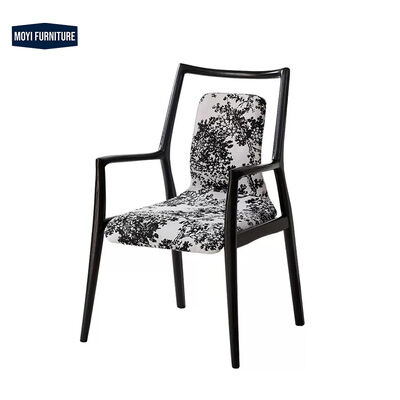 Good price Metal Foam Fabric Dining Chair Featuring Solid Wood Furniture Frames Bent Plywood for Comfortable Seating and Home Decor online
