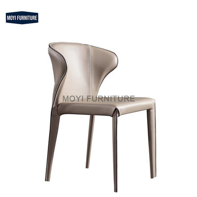 Good price Modern Italian Minimalist Saddle Leather Chair Ideal for Home Bar Coffee Shops Milk Tea Shops Commercial Hotel Furniture online