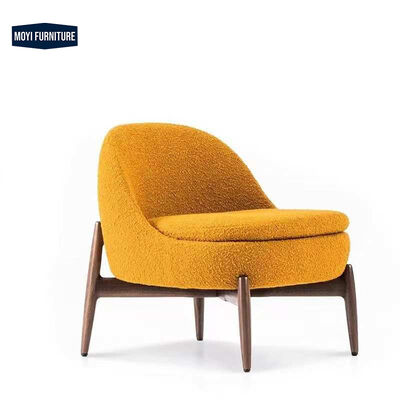 Good price Home Living Room Leisure Chair MOYI Modern Italy Design Arm Chair Leather Accent Sofa Chairs Waiting Room Single Accent Chair online