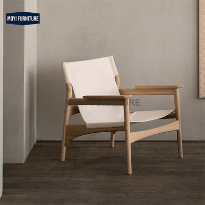 Good price Wood Legs Modern Living Room Sofa Single Accent Chair Saddle Leather Retro Leisure Chair Carpet Surface Recommended online