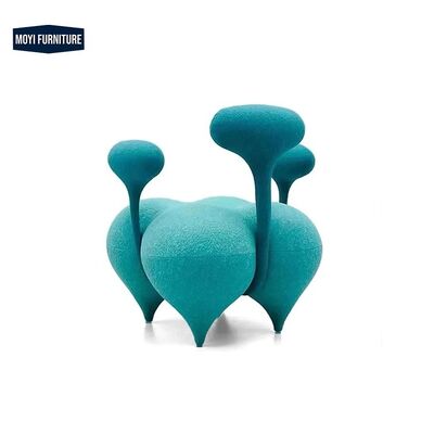Good price Fabric Designer Creative Magic Balloon Chair Casual Single Sofa Chair Living Room High End Lounge Chair Villa Styling Cotton online