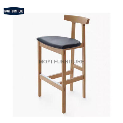 Good price MOYI Modern Designer Stools Wooden Bar Chairs Bar High Chairs High Stool bar Chairs online