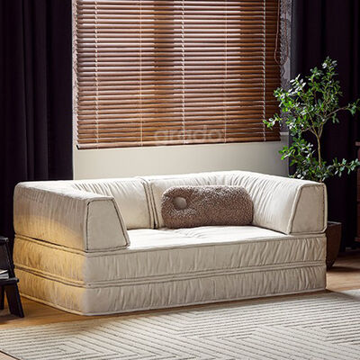 Good price MOYI Compressed Sofa Vacuum Roll Packed in Box Fabric Sponge Compression Sofa Set for Living Room Direct Factory online