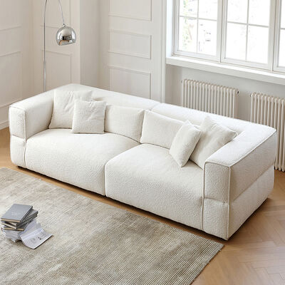 Good price Velvet Sofa Nordic Modern Set with Retro Cream Wind Snow Pattern for Small Apartments Sectional with Sponge Filling online