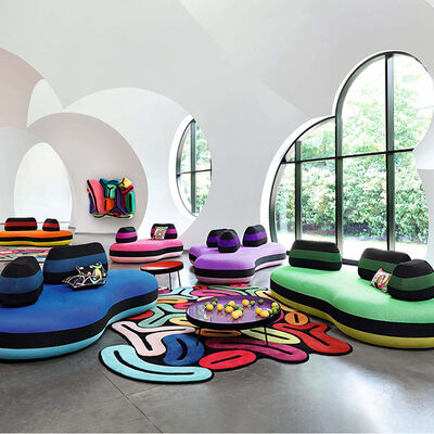 Good price Modern Sectional Sofas Fabric Velvet Living Room Sofas Home Hotel Lobby Combination Modern Leisure Sofa Set online