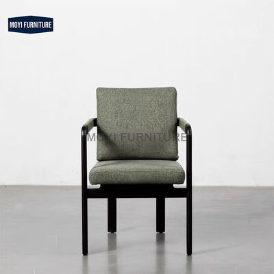 Good price Modern Nordic Style Solid Wood Dining Chair with Armrests Comfortable Soft Cushion for Hotel Restaurant Outdoor or Indoor Use online