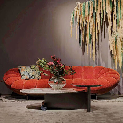 Good price Nordic Minimalist Style Elegant Sectional Sofa Sets Huge Pumpkin Couch for Villa Apartment or Workshop online