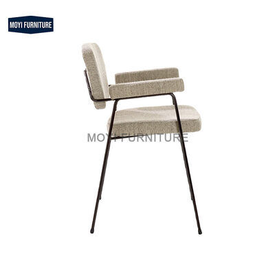 Good price Minimalist Nordic Leisure Metal Legs Restaurant Chairs Upholstered Velvet Dining Chair online