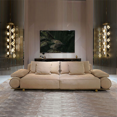 Good price Italian Design Hot Sale Luxury Leather Sofa Set Furniture Living Room Modern Sectional Sofa online