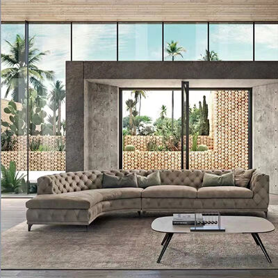 Good price Royal Sofa Set Luxury Living Room Furniture Chesterfield Corner Sofa Set online