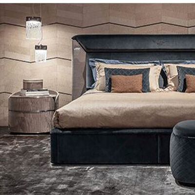 Good price Nightstand With 2 Drawers Bedroom Furniture Accent Wooden Bedside Table online