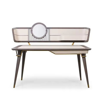 Good price High-quality Nordic-style Hotel and Villa Bedroom Furniture Minimalist Modern Solid Wood Dressing Table With Mirror Custom-made online