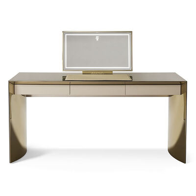 Good price MOYI Furnistyle Modern Vanity Mirrored Dressing Makeup Table online